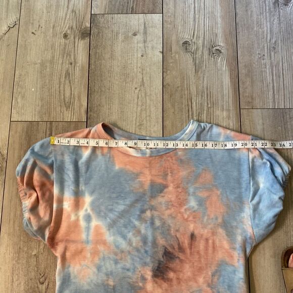 21 Saints Oversized Sweatshirt Dress Size Small Tye Dyed - Picture 6 of 6